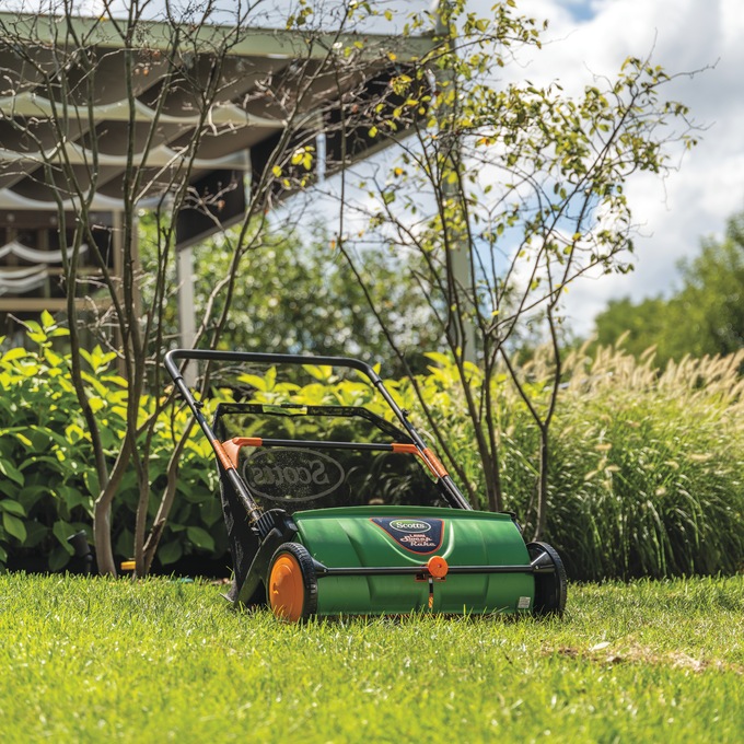 Scotts 26-Inch Push Lawn Sweeper, , large