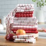 Color Connection 20-piece Kitchen Towel Set, Delicious Red, large