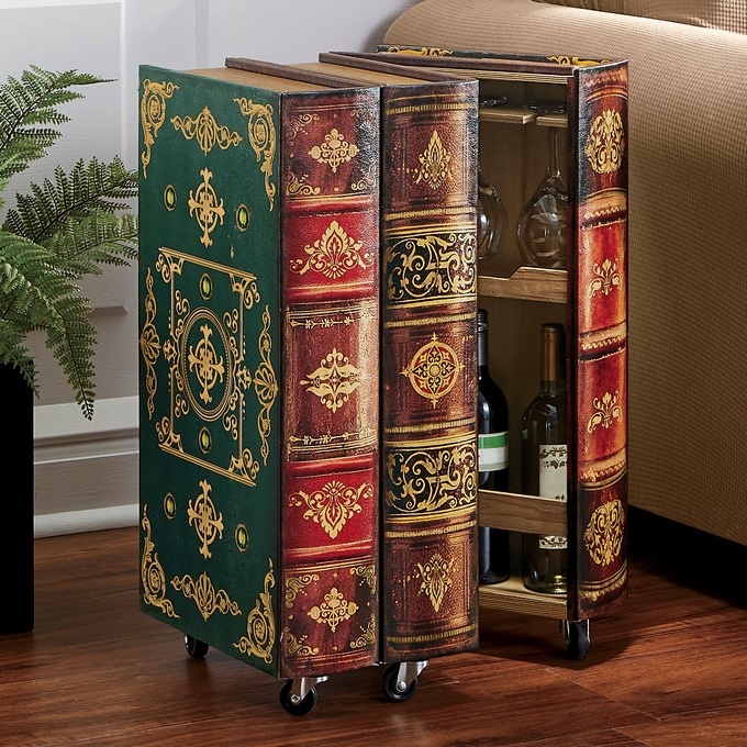 Book Wine Cabinet Montgomery Ward