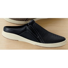 Earth Emilia Perfed Mule, Black, large
