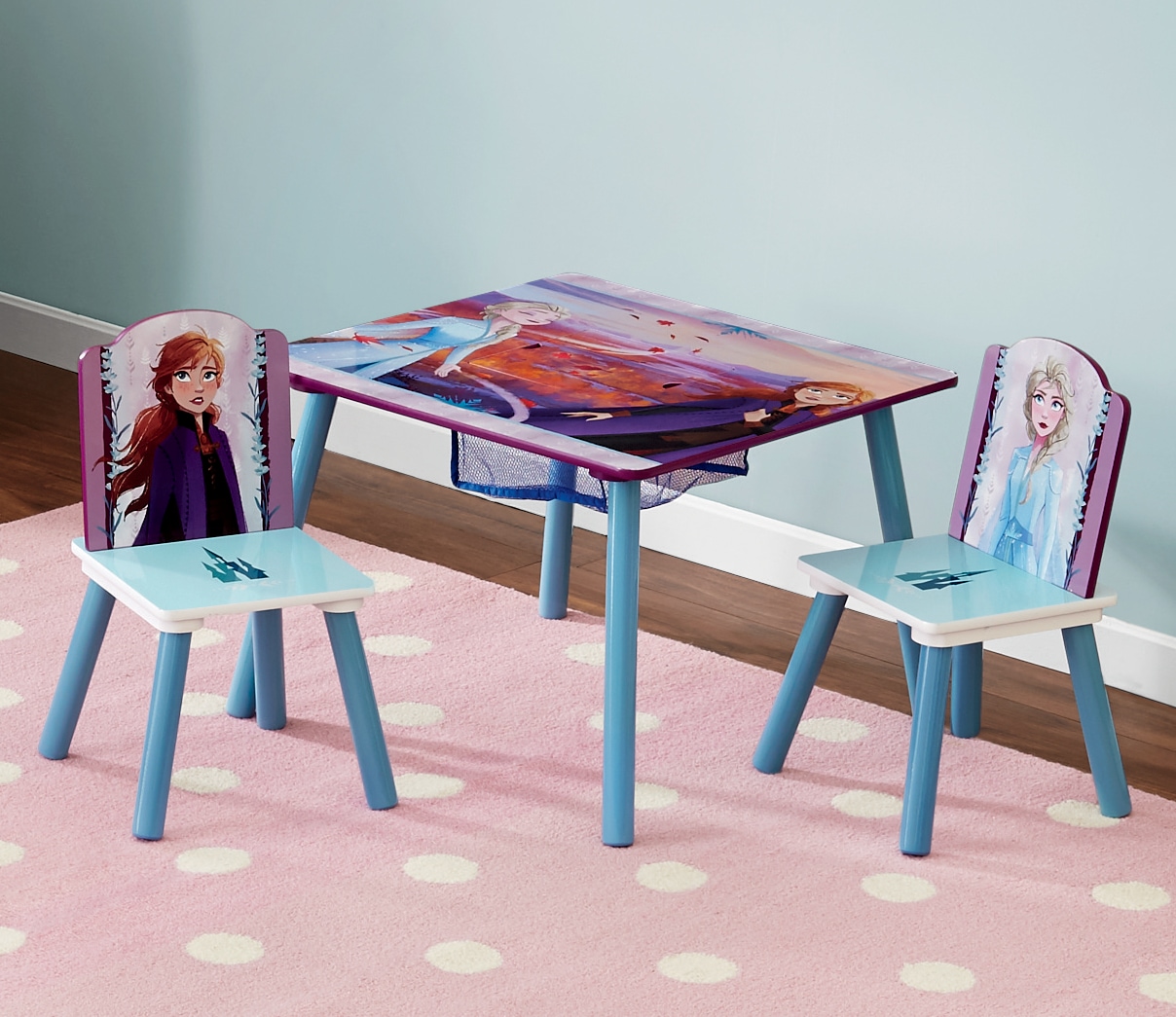 character table and chairs