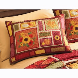 Reversible Holiday Sham, , large