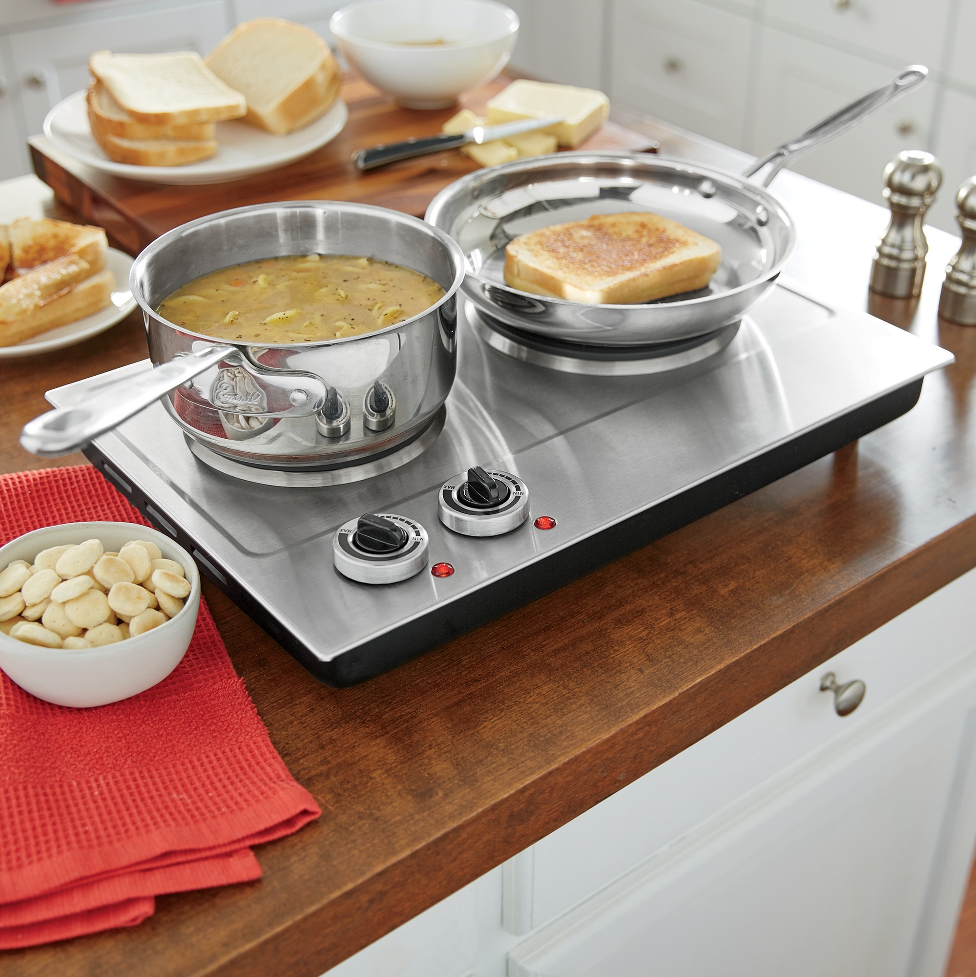 double burner table top