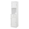 Melissa Tall Storage Pantry, White, large