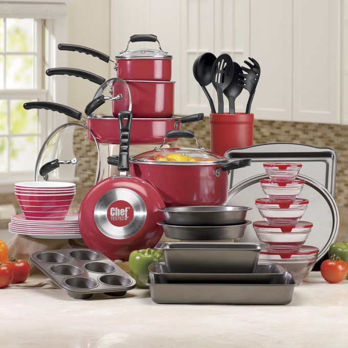 Chef Tested 44 Piece All In One Kitchen Set By Montgomery Ward Chef Tested 44 Piece All In One Kitchen Set By Montgomery Ward
