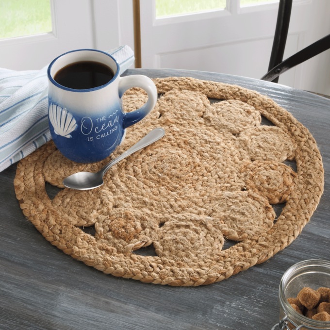 Jute Round Placemat, , large
