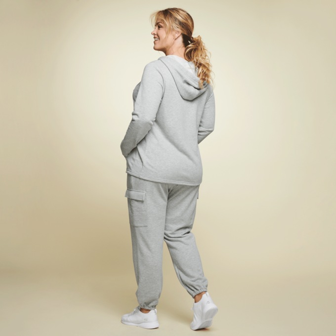 Zen Hoodie Active Set with Cargo Pocket Jogger Pant, , large