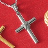 Cross X Pendant, , large