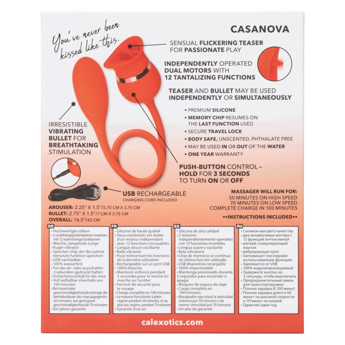 French Kiss Casanova By Calexotics, , large