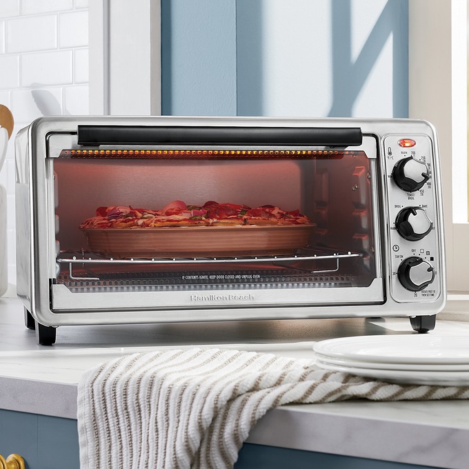 Hamilton Beach 6-Slice Toaster Oven, , large