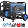Pulsar 5250W/4250W Dual-Fuel Generator, Blue, large