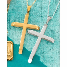 Large Cross Pendant, , large