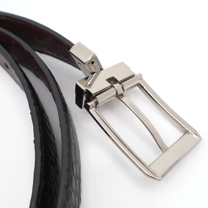 Steve Harvey Croco Reversible Belt, , large