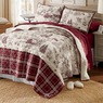 Frosty Farmhouse Sherpa Quilt, , large