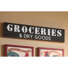 Groceries Dry Goods Wall Art, , large