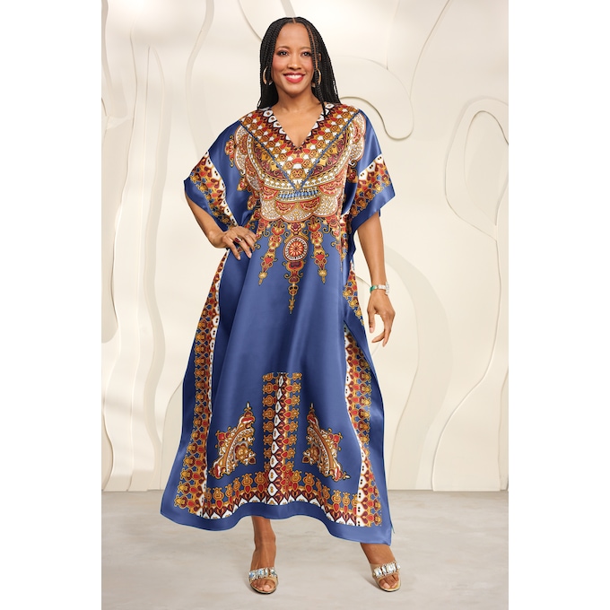 Goddess 3 Long Women's Caftan, , large