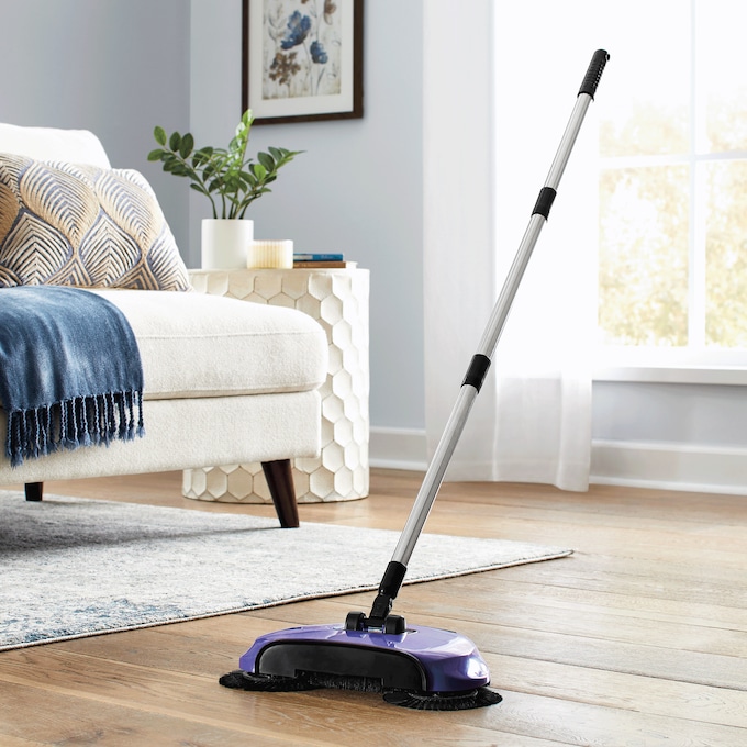 Cordless Hard Floor Manual Sweeper, , large