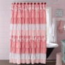 Valentine Tiered Shower Curtain, , large
