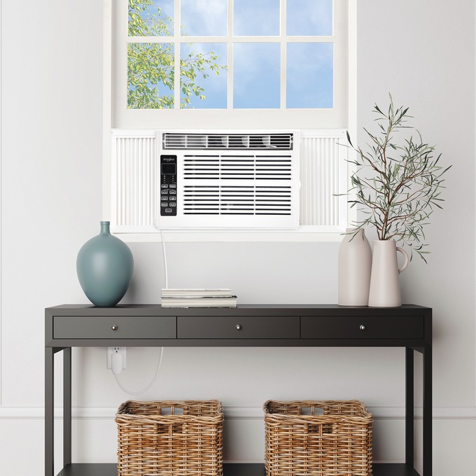Whirlpool 6000 BTU Window Air Conditioner with Remote, , large