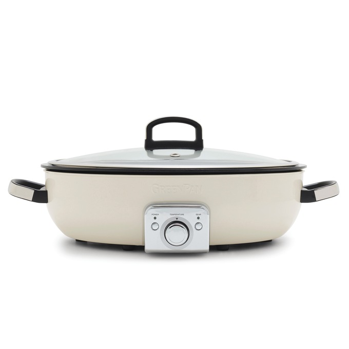 Green Pan Elite 5.5-Quart Oval Electric Skillet, , large