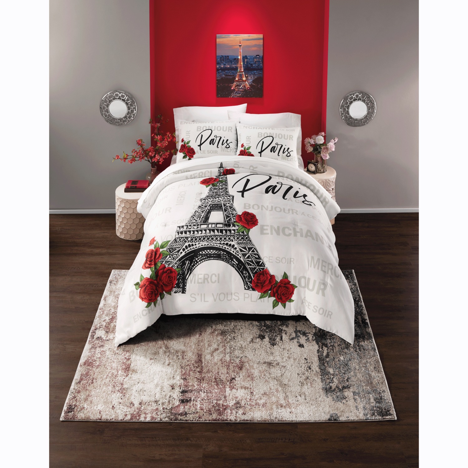 Paris Comforter Set Montgomery Ward