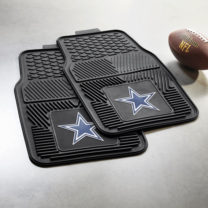 Set of 2 NFL Car Mats, , large