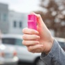 Keychain Pepper Spray, Pink, large