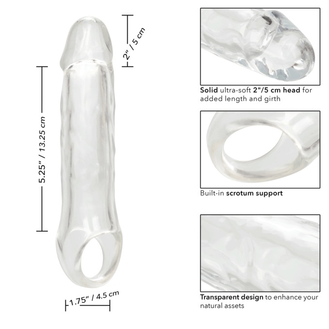 Performance Maxx Clear Extension 7.5” by Calexotics, , large