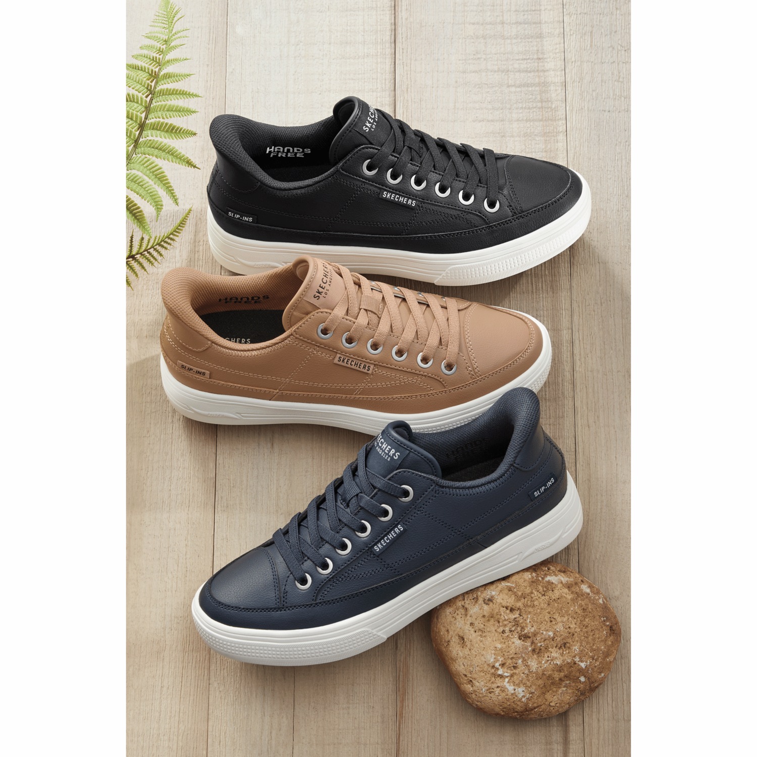 シュンスケ① Skechers Men's Slip-Ins Arch Fit Arcade Catch Ya There Shoe