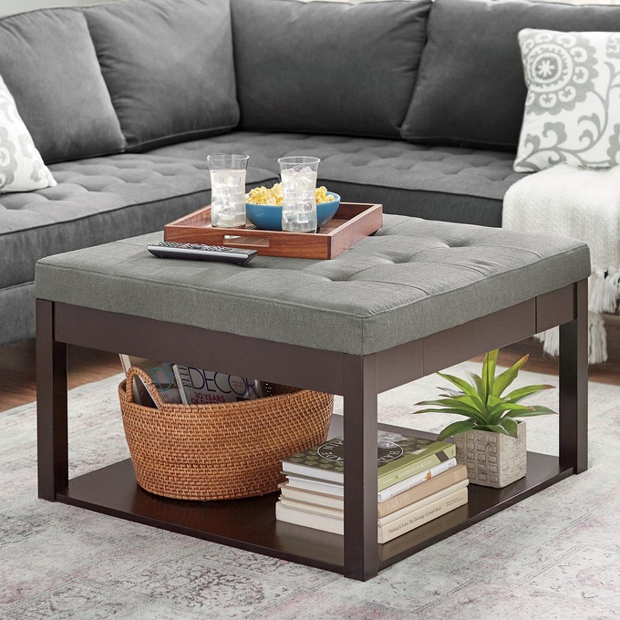 Square Ottoman Coffee Table Montgomery Ward
