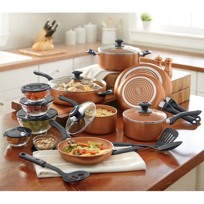 Ginny&#39;s 24-Piece Essential Cookware Set, , large