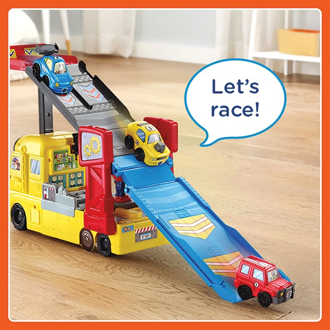 VTech 3-in-1 Race & Repair Hauler, Multi, large