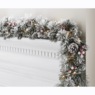 Prelit Frosted Berry Garland, , large
