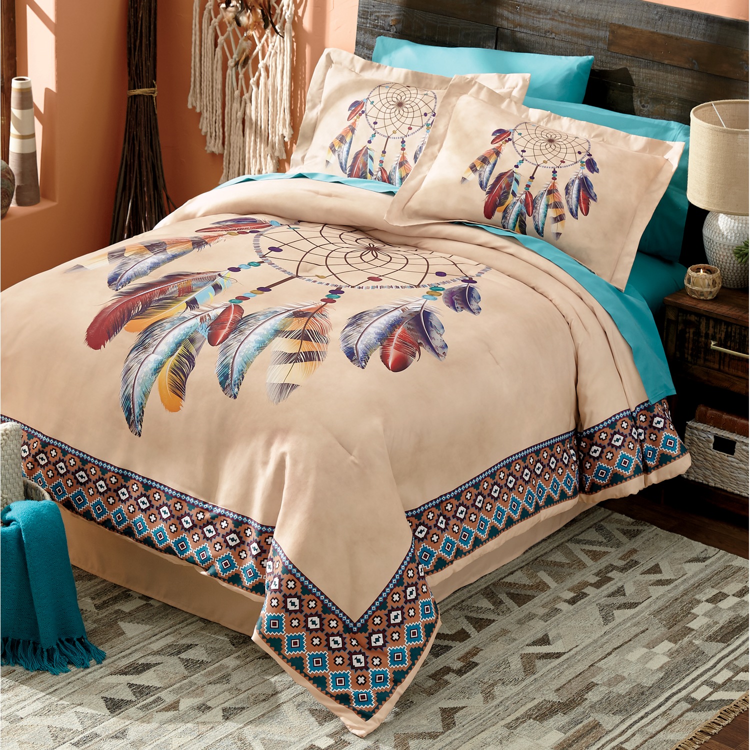 Dreamcatcher Comforter Set  Montgomery Ward