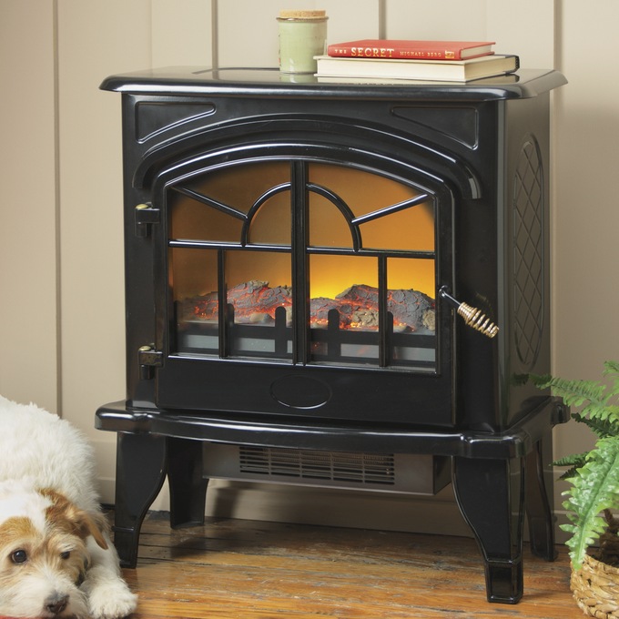 Vintage Style Electric Fireplace