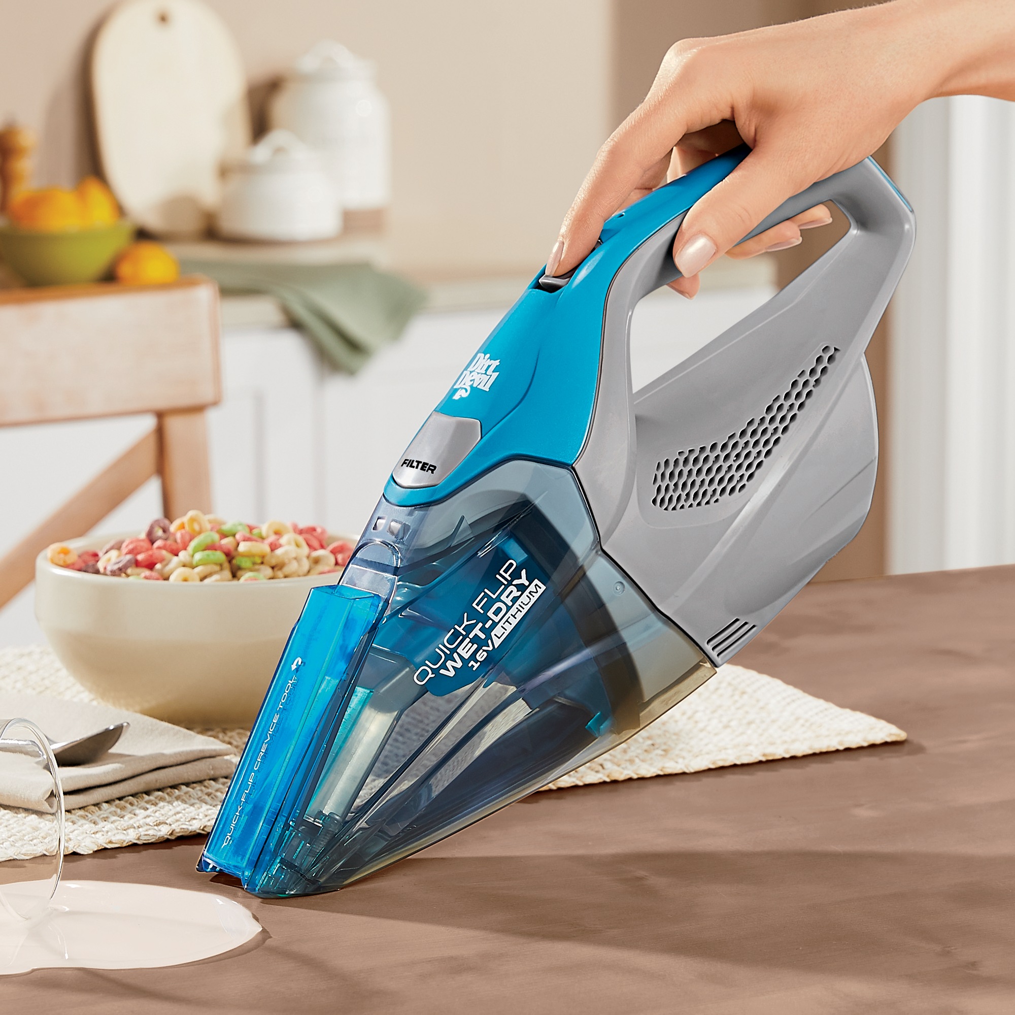Dirt Devil Quick-Flip Wet/Dry Hand Vac 