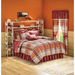 Hayward Complete Bed Set, Accent Pillow and Window Treatments, , large