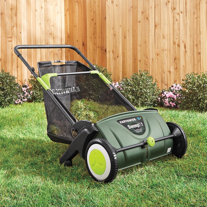 Earthwise 21" Lawn Sweeper, , large