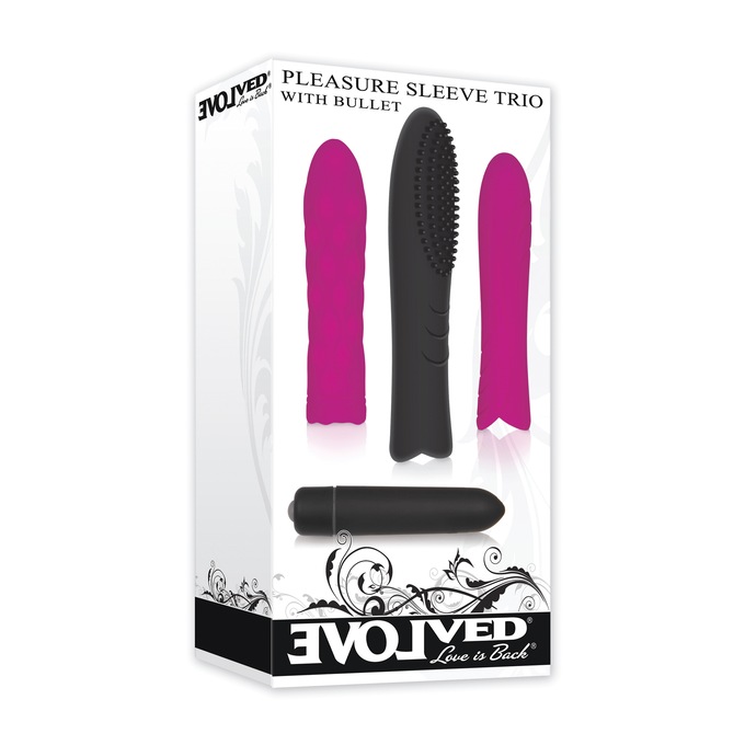 Pleasure Sleeve Trio with Bullet, , large