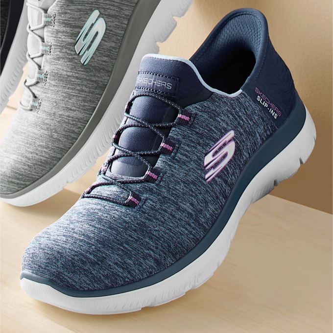 Skechers Women s Slip Ins Summits Dazzling Haze Slip On Montgomery Ward