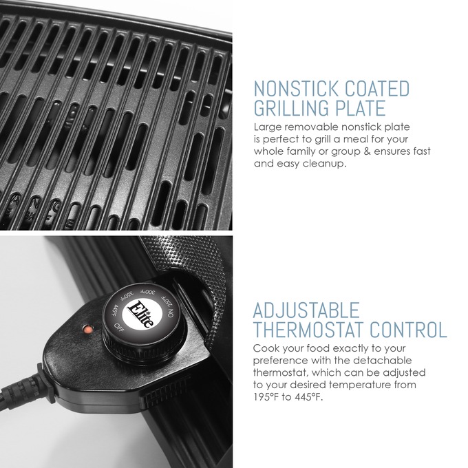 Chef Tested Indoor/Outdoor Electric Grill by Montgomery Ward