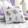 Butterfly Floral Accent Pillow, , large