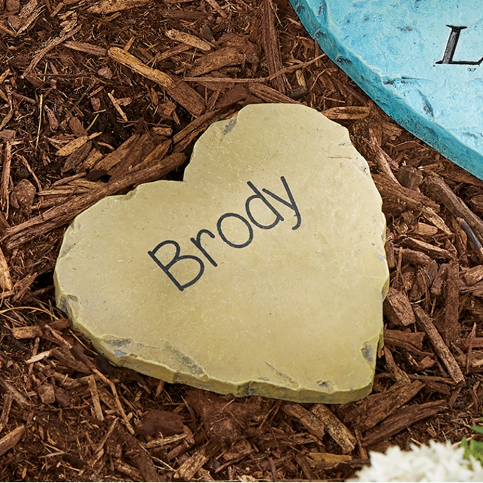 Personalized Set of 2 Child/Grandchild Stones, , large