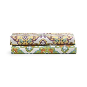 Color Connection Print Microfiber Sheet Set by Montgomery Ward, , large