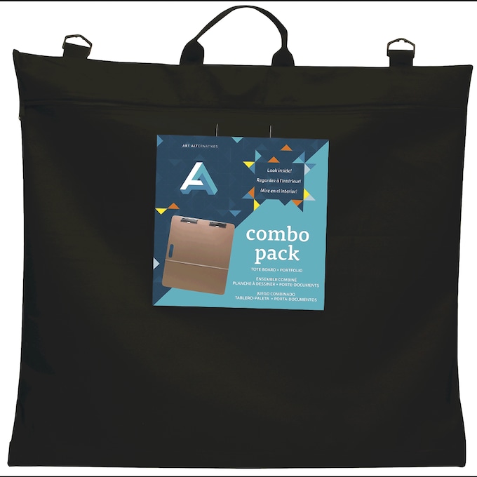 Art Alternatives Artists Essential On-The-Go Portfolio & Tote Board Combo, , large