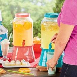 2-Gallon Mason Beverage Dispenser, , large