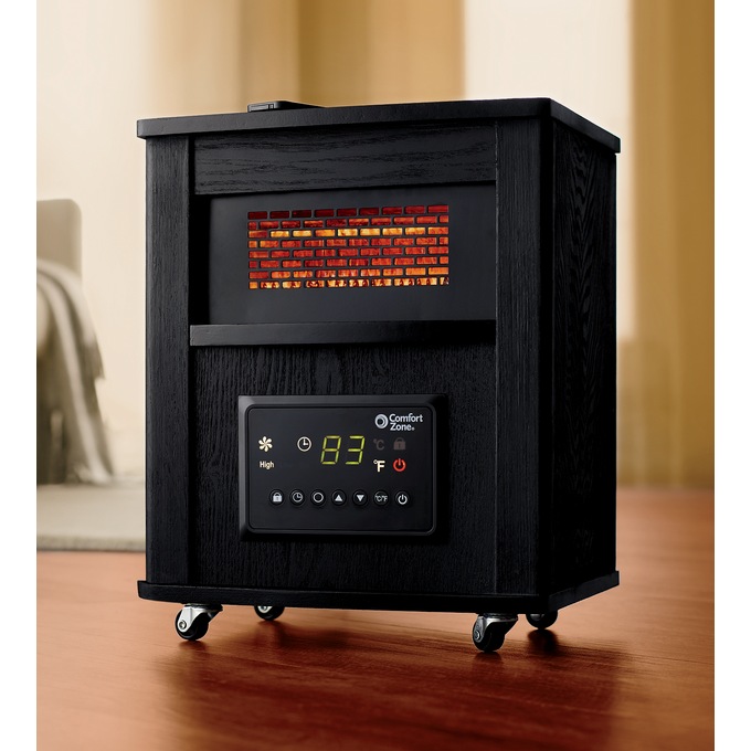 Comfort Zone Deluxe Infrared Cabinet Heater Montgomery Ward