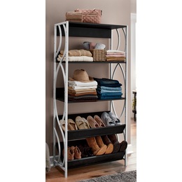 Logan Adjustable-Shelves Wardrobe, , large