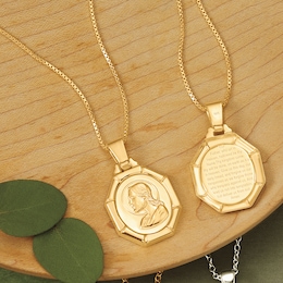 Jesus Our Father Pendant, , large