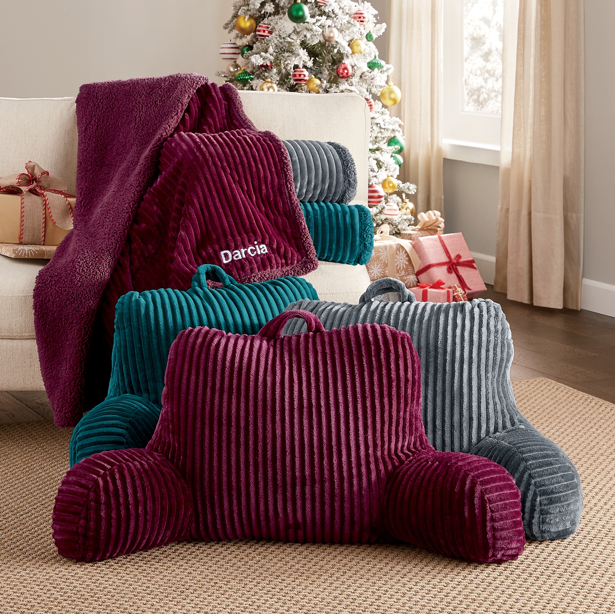 cushion and throw set